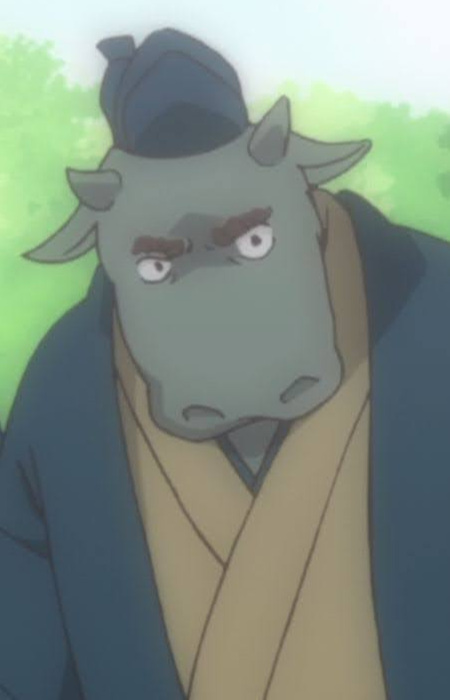 Blue Ox-Faced Youkai
